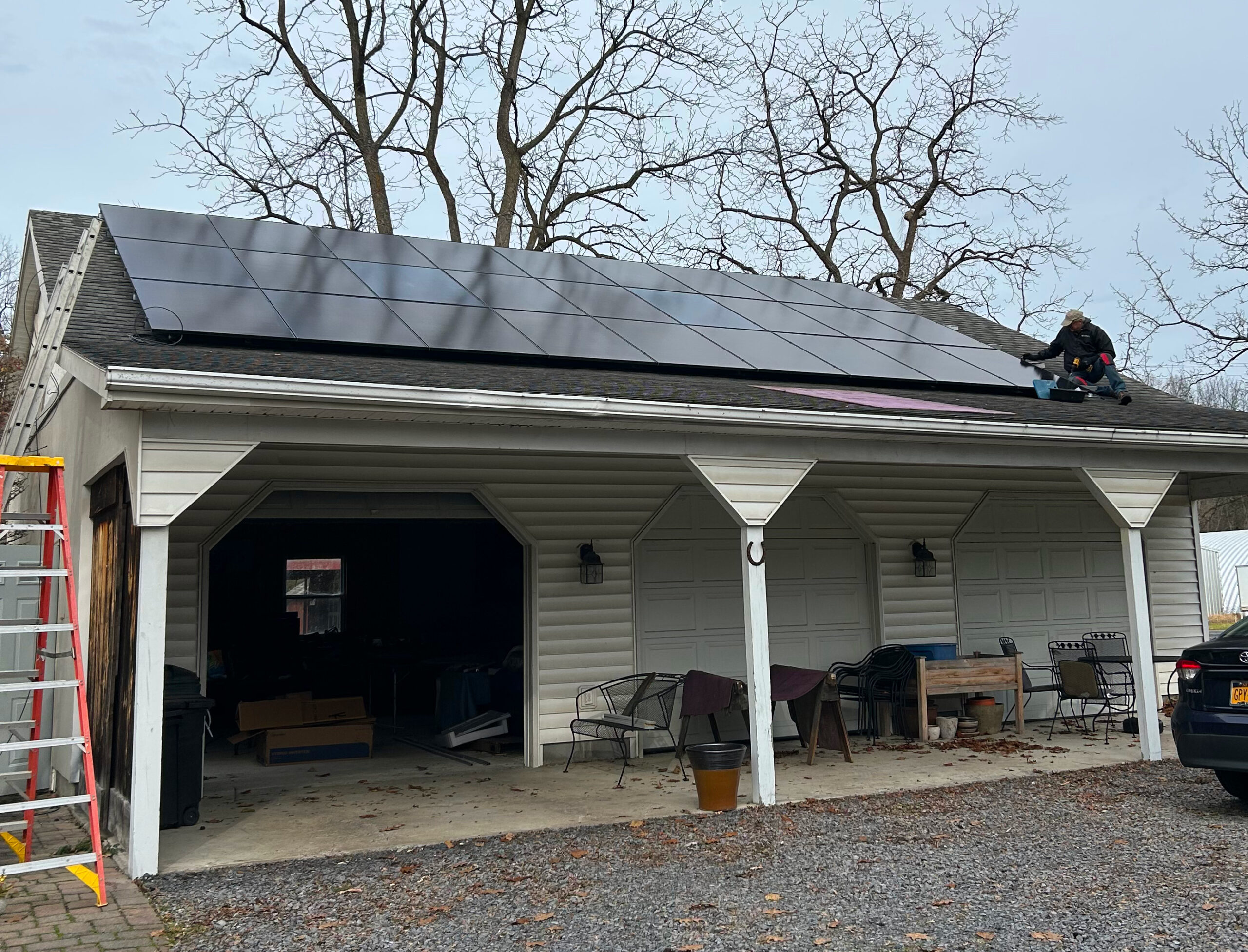 Halsey solar installation